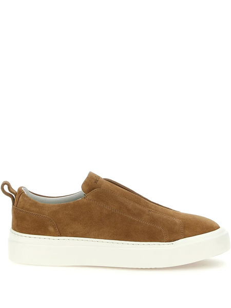  Kiton Suede Sneakers - Brown 
