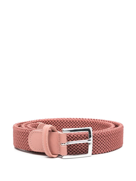  Kiton Woven Belt - Pink 