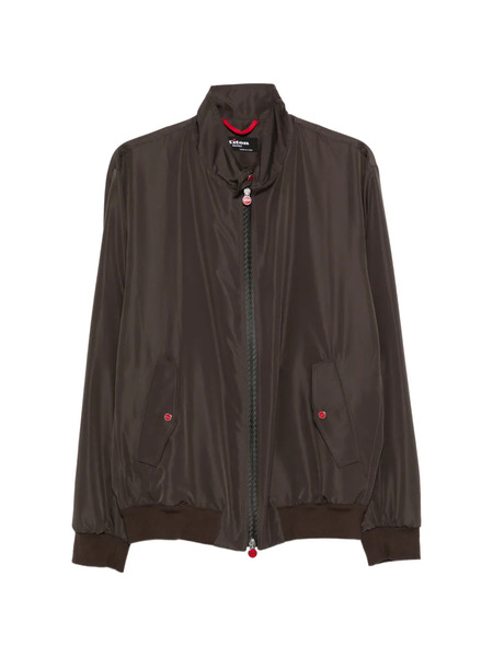  Kiton Zip-fastening Bomber Jacket - Brown 