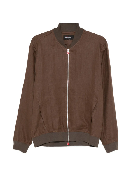  Kiton Zip Jacket - Brown 