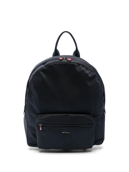  Kiton Zip-pocket Backpack - Blue 