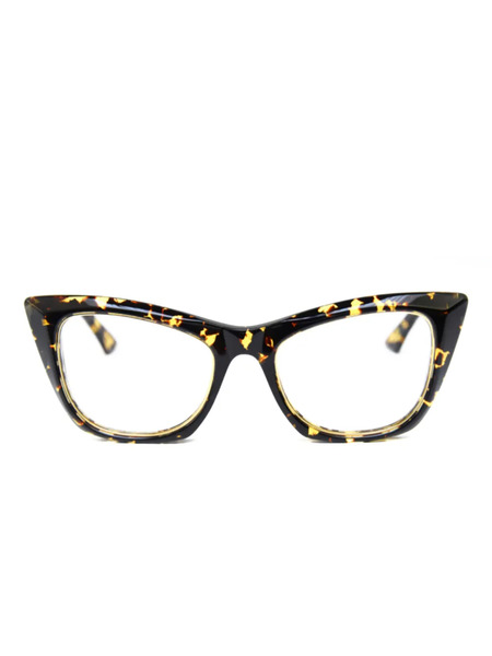  Kiurv Cat-eye Glasses - Brown 