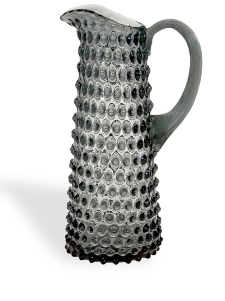  Klimchi Hobnail Crystal Tall Jug - Black 