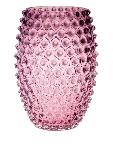  Klimchi Hobnail Vase (23cm) - Purple 