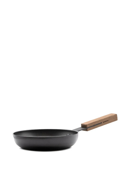  Knindustrie Wooden-handle Frying Pan (20cm) - Black 