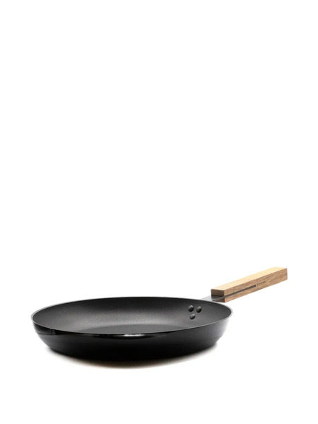  Knindustrie Wooden-handle Frying Pan (32cm) - Black 