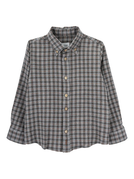  Knot Alan Checked Shirt - Grey 