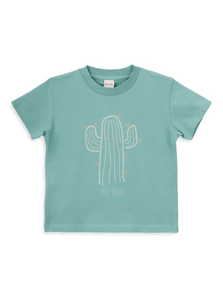  Knot Cactus-print T-shirt - Green 