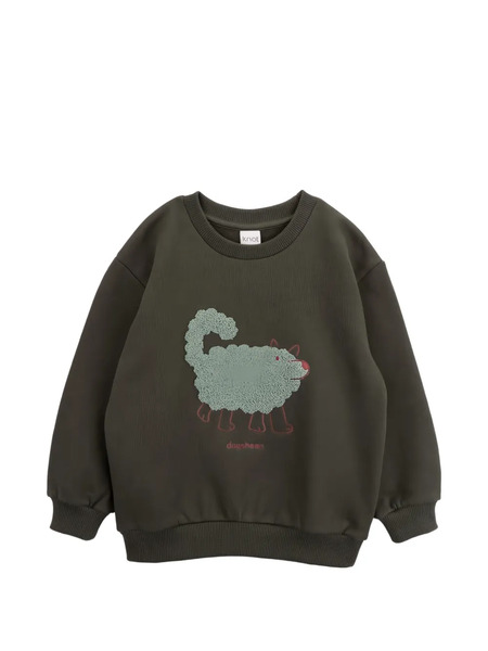  Knot Dog Sheep Sweatshirt - Green 