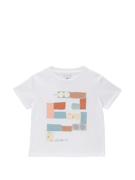  Knot Game On T-shirt - White 