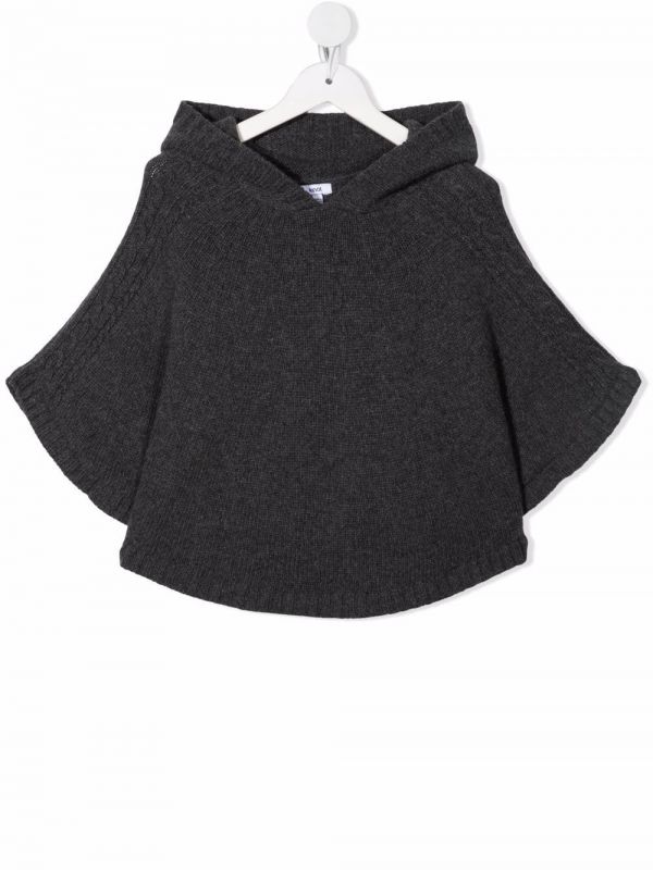  Knot Hooded Cashmere Jumper - Grey 