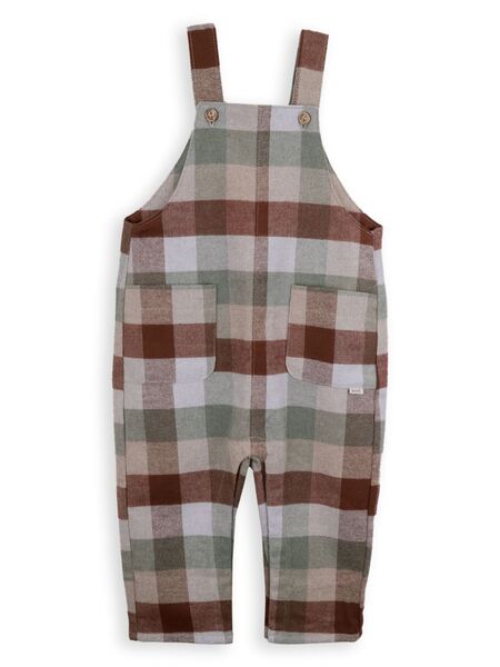  Knot Stacy Dungarees - Brown 
