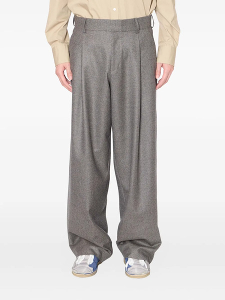  Kolor Check-pattern Tailored Trousers - Grey 