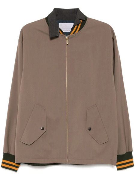  Kolor Layered Shirt Jacket - Brown 