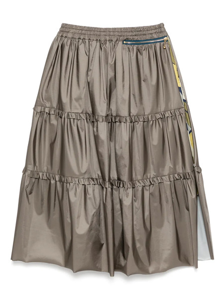  Kolor Layered Skirt - Neutrals 
