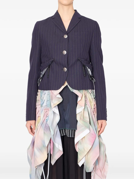 Kolor Pinstripe Blazer - Blue 