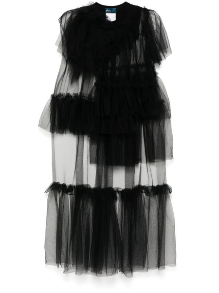  Kolor Ruffle Top - Black 