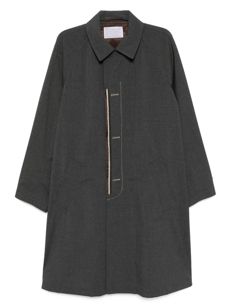  Kolor Single-breasted Coat - Grey 