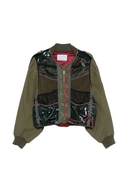  Kolor Zip-up Jacket - Green 