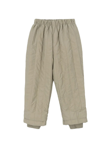 Konges Sløjd Button Quilted Trousers - Green 