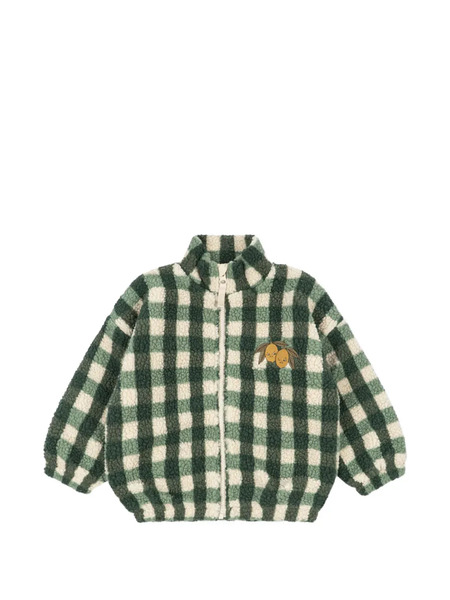  Konges Sløjd Checked Embroidered Jacket - Green 