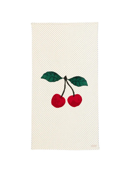 Konges Sløjd Cherry Dotted Beach Towel - Neutrals 