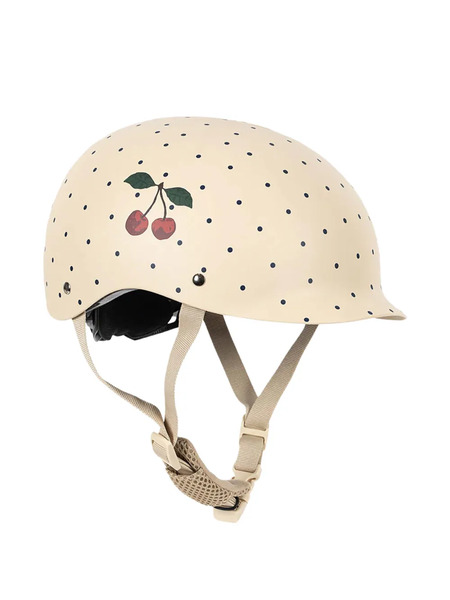  Konges Sløjd Cherry-print Helmet - Neutrals 