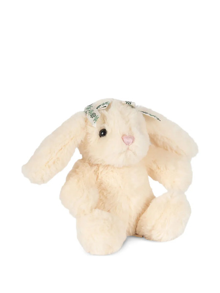  Konges Sløjd Floral-detail Rabbit Plush - Neutrals 