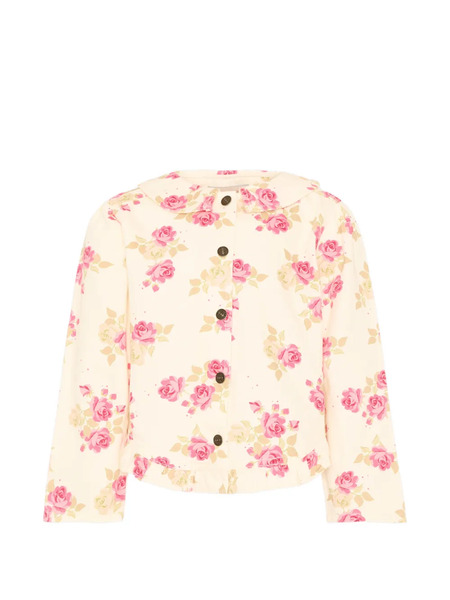  Konges Sløjd Floral-pattern Jacket - Neutrals 