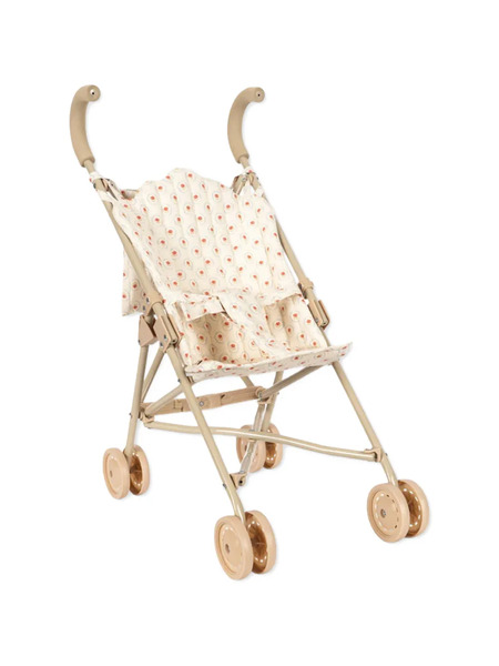  Konges Sløjd Floral-print Doll Stroller - Neutrals 