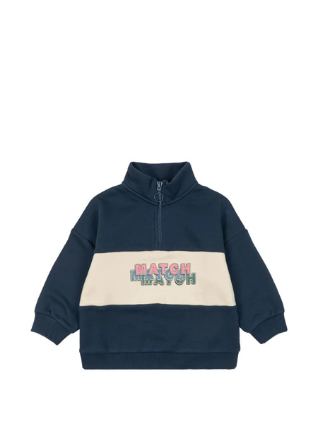  Konges Sløjd Half-zip Sweatshirt - Blue 