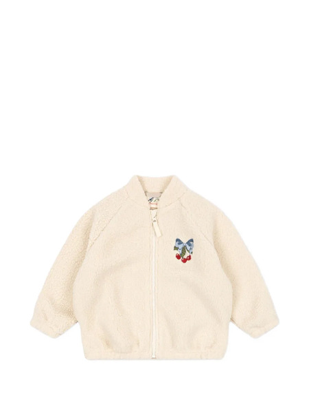  Konges Sløjd Jazz Fleece Bomber Jacket - Neutrals 