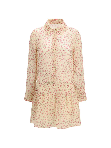  Kristina Ti Didi Mini Dress - Neutrals 