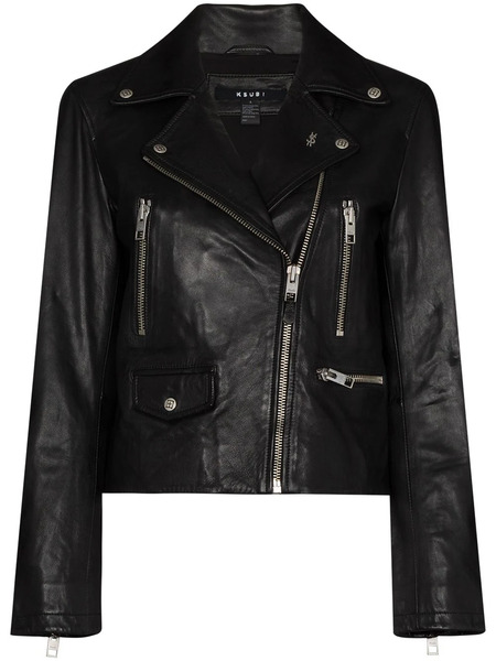  Ksubi Amplify Biker Jacket - Black 