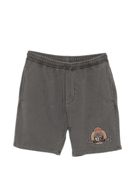  Ksubi Drawstring Graphic Shorts - Grey 