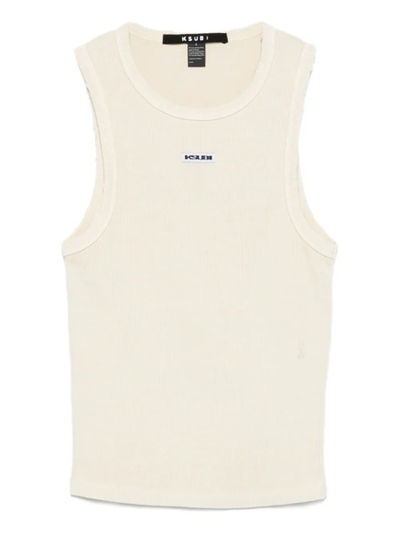  Ksubi Labels Syndicate Xtra Desert Ribbed Top - Neutrals 