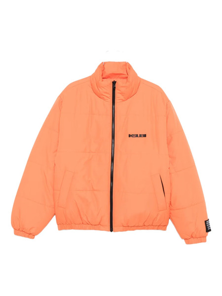  Ksubi Logo-print Puffer Jacket - Orange 