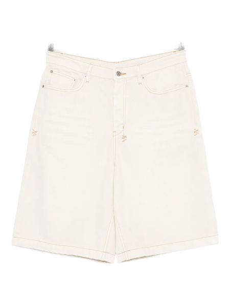  Ksubi Maxx Embroidered Shorts - White 