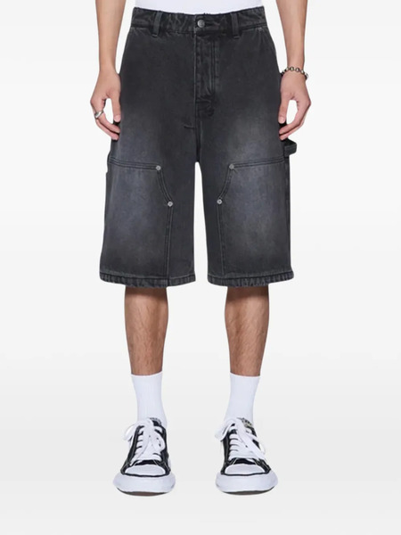  Ksubi Maxx Operator Denim Shorts - Black 