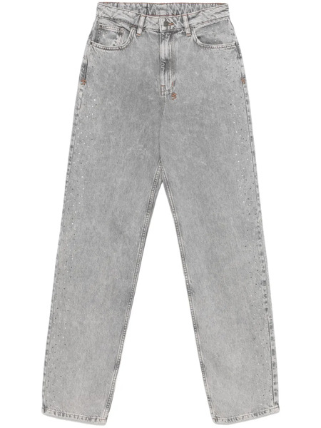  Ksubi Playback Dime Krystal Trashed Jeans - Grey 