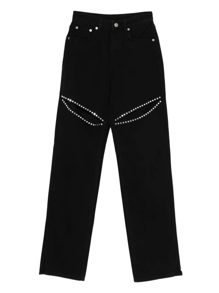  Ksubi Playback Studded Jeans - Black 