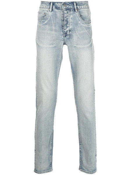 Ksubi Punk Straight-leg Denim Jeans - Blue 