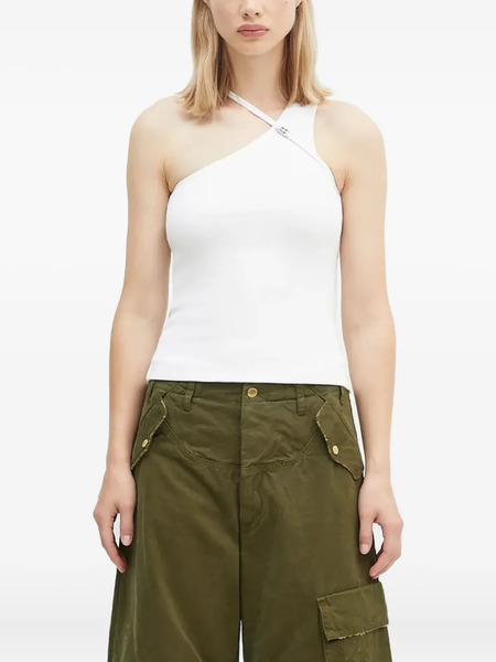  Ksubi Score One-shoulder Tank Top - White 