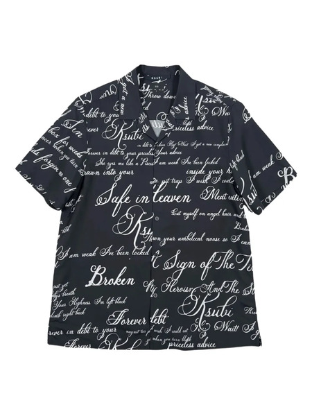  Ksubi Text-print Shirt - Black 