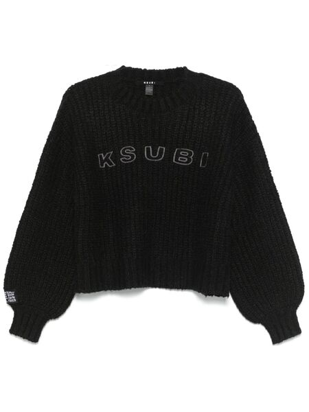  Ksubi The Bookie Knit Sweater - Black 