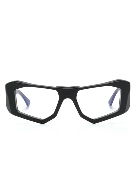  Kuboraum F6 Butterfly-frame Glasses - Grey 