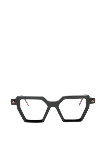  Kuboraum Geometric-frame Glasses - Black 