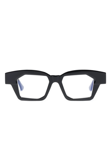  Kuboraum K36 Square-frame Glasses - Black 