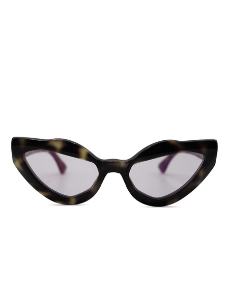  Kuboraum Mask Y8 Cat-eye Sunglasses - Brown 
