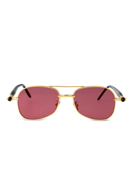  Kuboraum P75 Sunglasses - Gold 